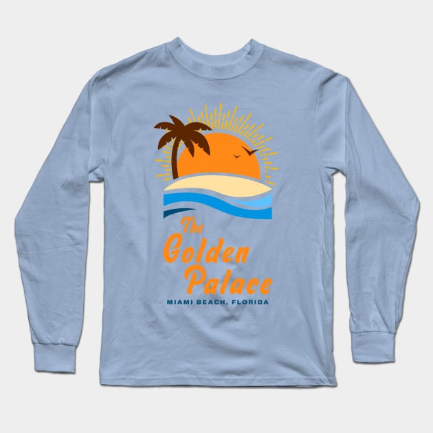 Miami Beach Chic Long Sleeve T-Shirt by machmigo